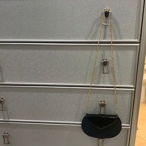 Givenchy leather Crossbody handbag with gold chain